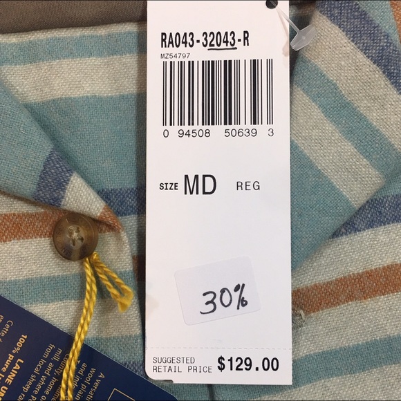 Pendleton UMATILLA S/S 100% wool shirt - Picture 8 of 8